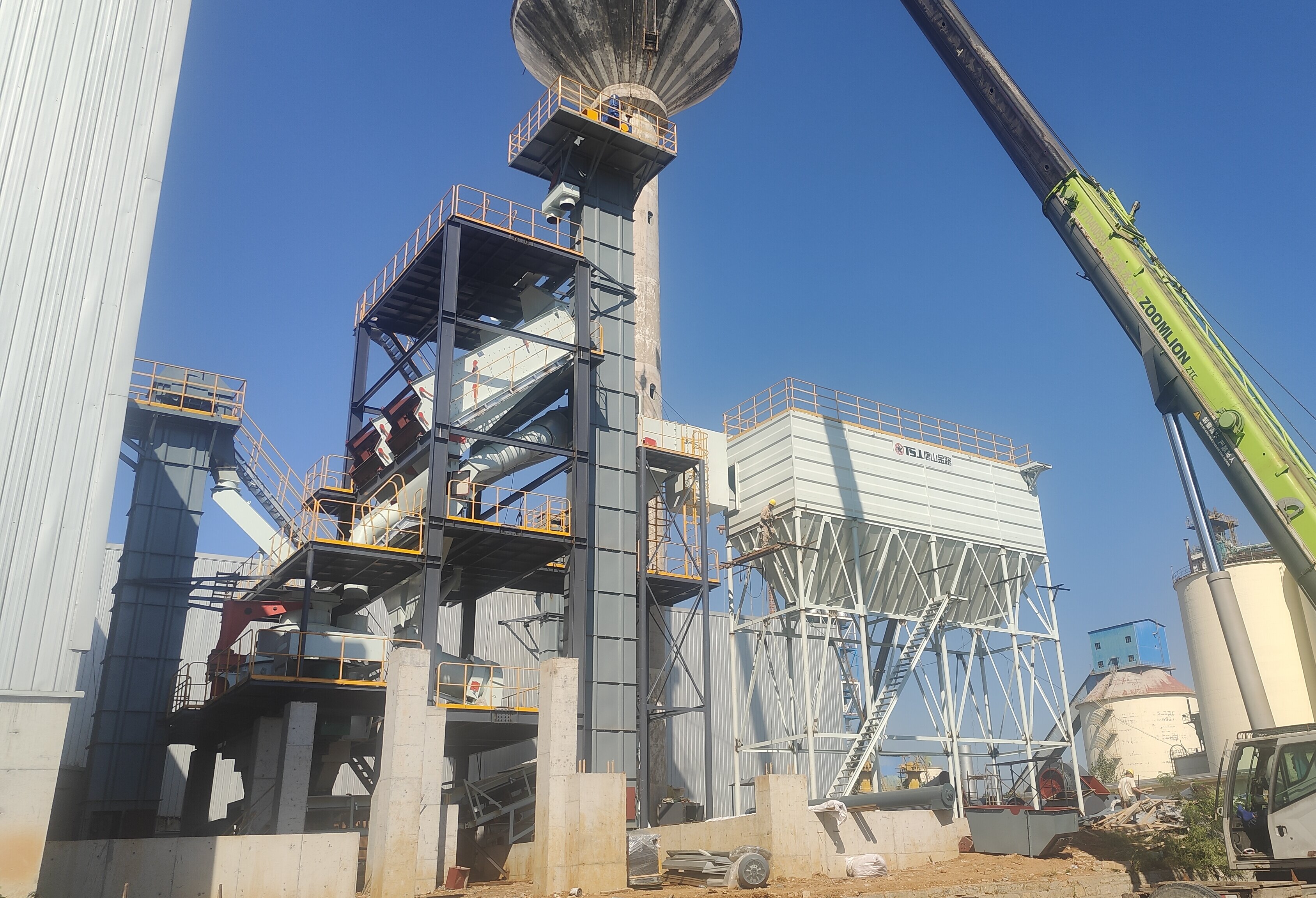 干法制砂樓：石粉變砂，細(xì)度與含粉率精準(zhǔn)調(diào)控
