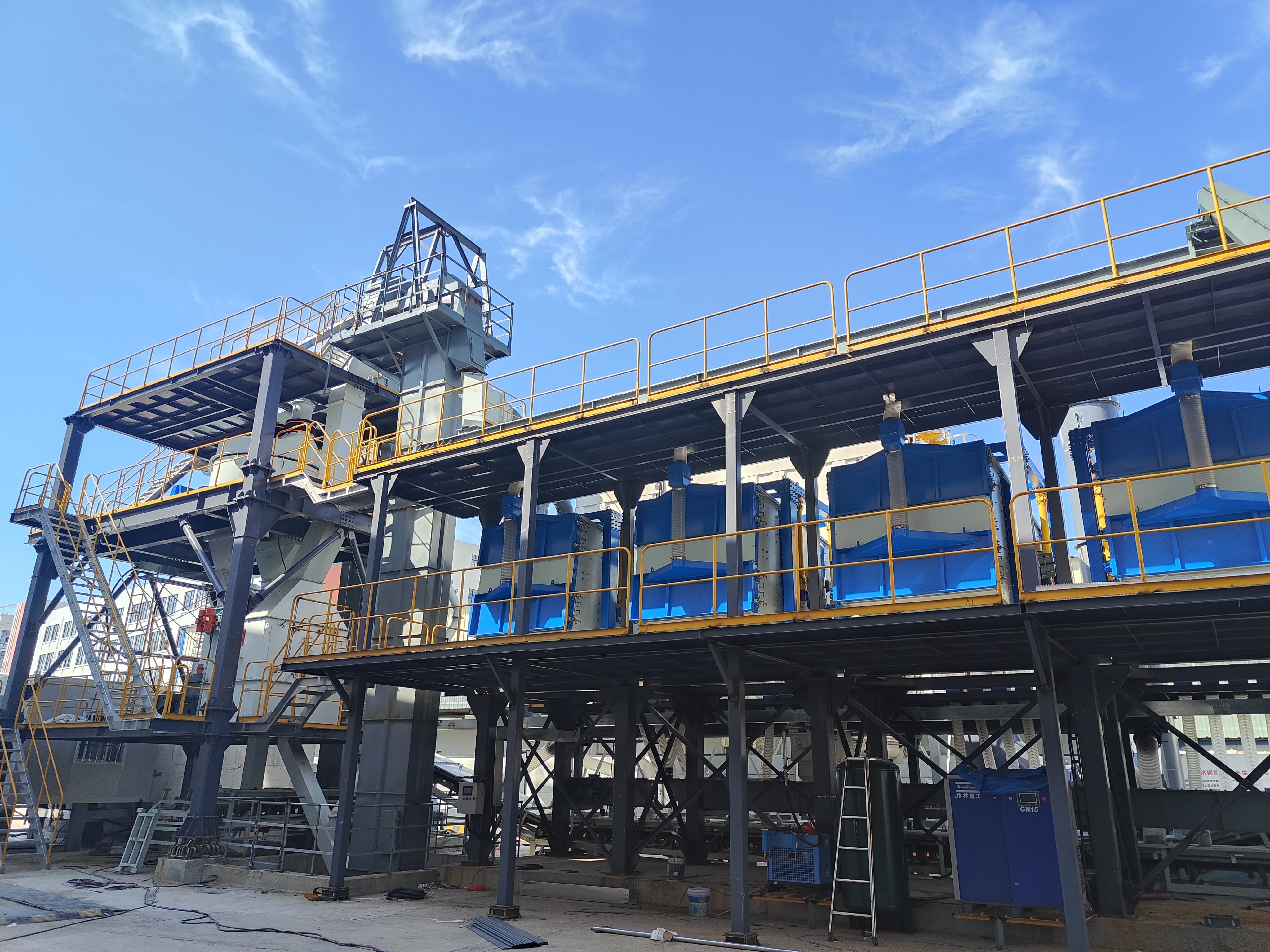 干法制砂樓：讓鋼渣變廢為寶，生產(chǎn)多元機(jī)制砂